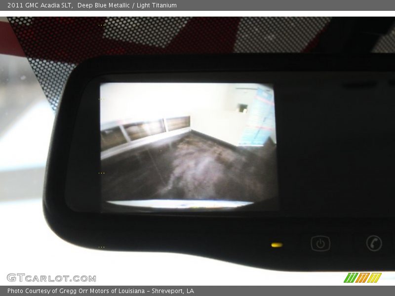 Deep Blue Metallic / Light Titanium 2011 GMC Acadia SLT
