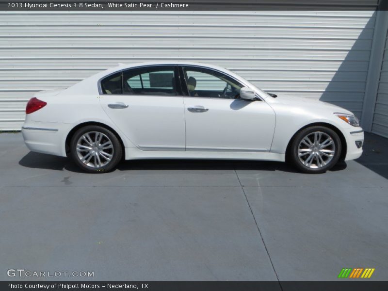 White Satin Pearl / Cashmere 2013 Hyundai Genesis 3.8 Sedan