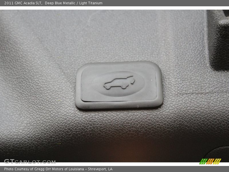 Deep Blue Metallic / Light Titanium 2011 GMC Acadia SLT