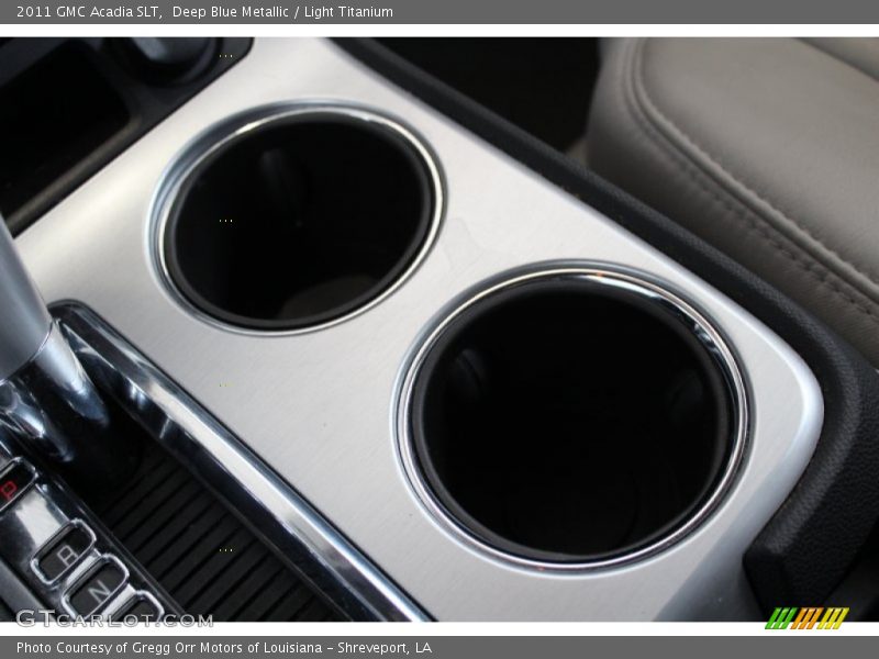 Deep Blue Metallic / Light Titanium 2011 GMC Acadia SLT