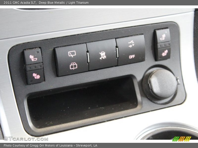 Deep Blue Metallic / Light Titanium 2011 GMC Acadia SLT