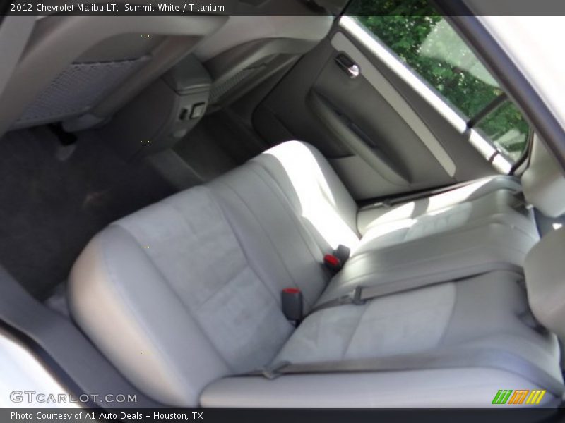 Summit White / Titanium 2012 Chevrolet Malibu LT