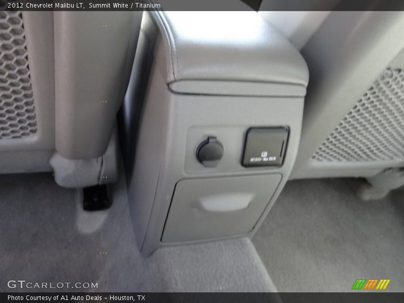 Summit White / Titanium 2012 Chevrolet Malibu LT