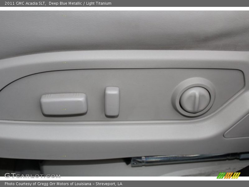 Deep Blue Metallic / Light Titanium 2011 GMC Acadia SLT