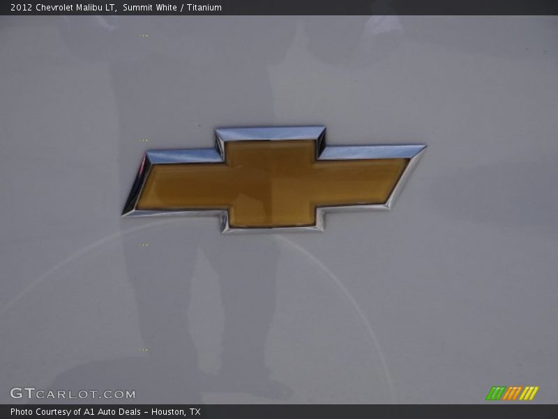 Summit White / Titanium 2012 Chevrolet Malibu LT