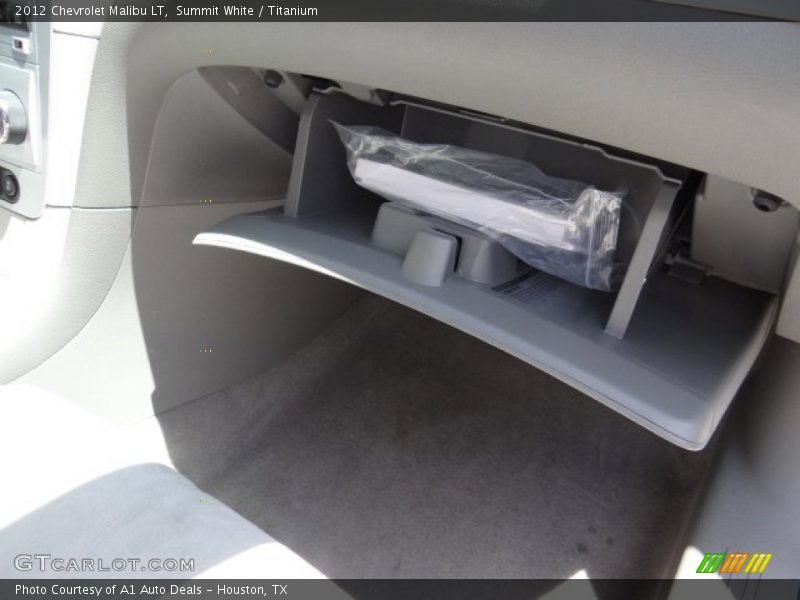 Summit White / Titanium 2012 Chevrolet Malibu LT