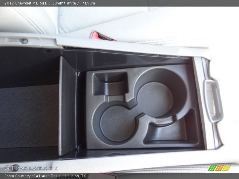 Summit White / Titanium 2012 Chevrolet Malibu LT