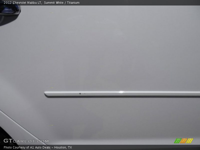 Summit White / Titanium 2012 Chevrolet Malibu LT