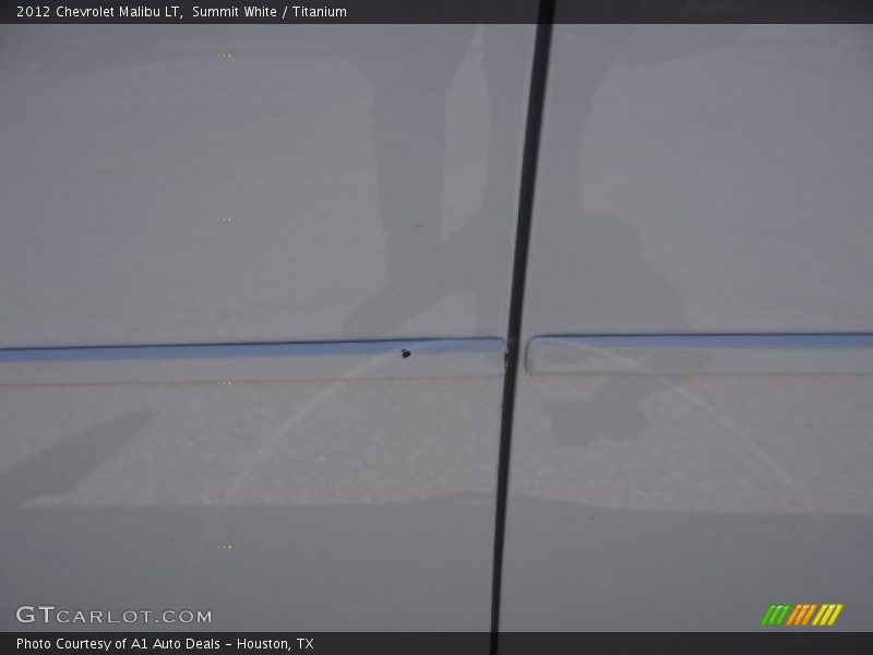 Summit White / Titanium 2012 Chevrolet Malibu LT