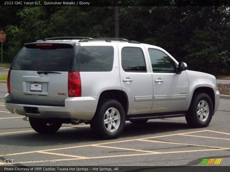 Quicksilver Metallic / Ebony 2013 GMC Yukon SLT