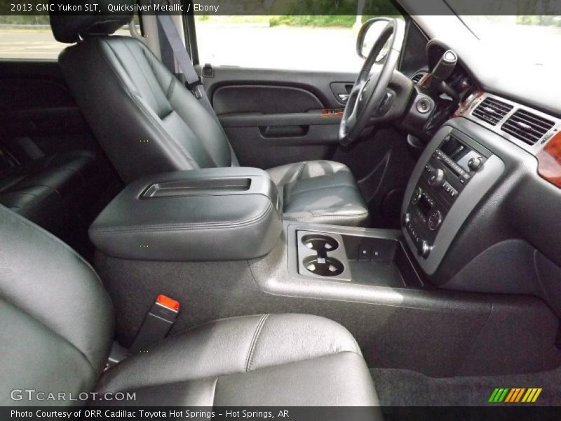 Quicksilver Metallic / Ebony 2013 GMC Yukon SLT