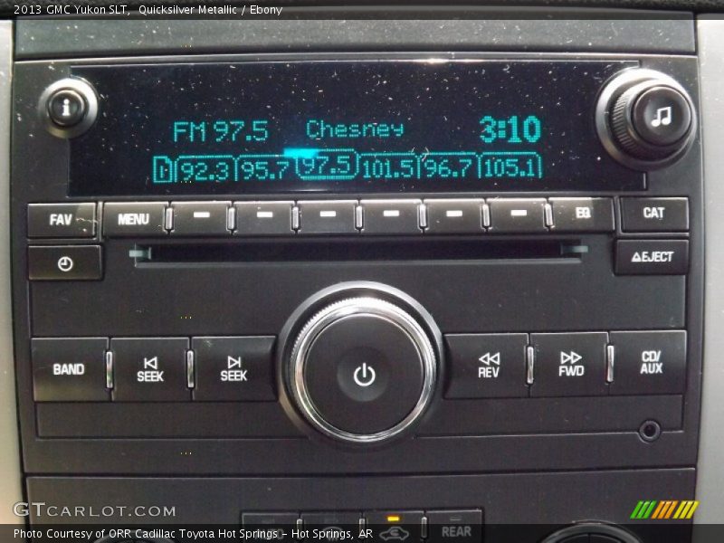 Quicksilver Metallic / Ebony 2013 GMC Yukon SLT