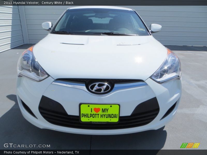 Century White / Black 2013 Hyundai Veloster