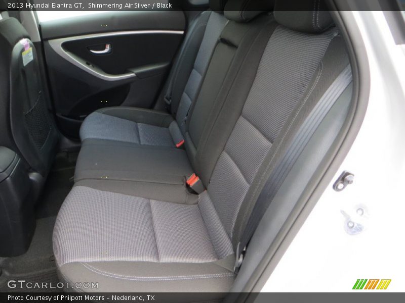 Shimmering Air Silver / Black 2013 Hyundai Elantra GT