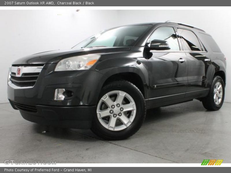 Charcoal Black / Black 2007 Saturn Outlook XR AWD