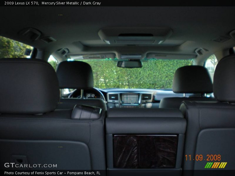Mercury Silver Metallic / Dark Gray 2009 Lexus LX 570