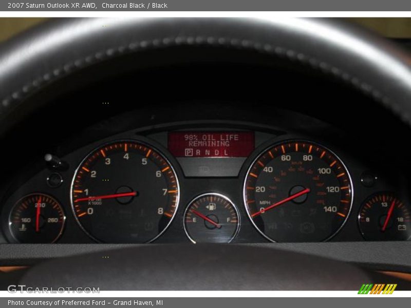 Charcoal Black / Black 2007 Saturn Outlook XR AWD