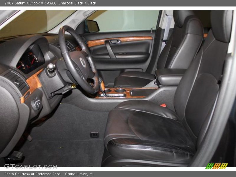 Charcoal Black / Black 2007 Saturn Outlook XR AWD