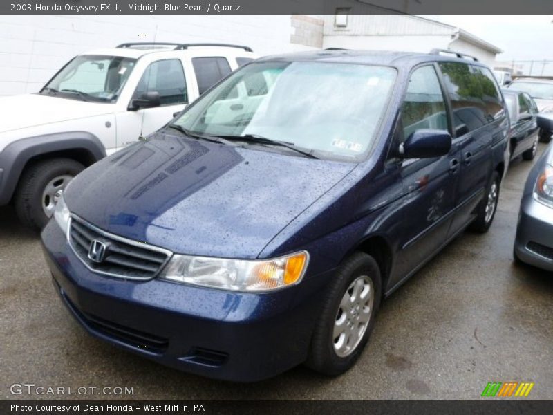 Front 3/4 View of 2003 Odyssey EX-L
