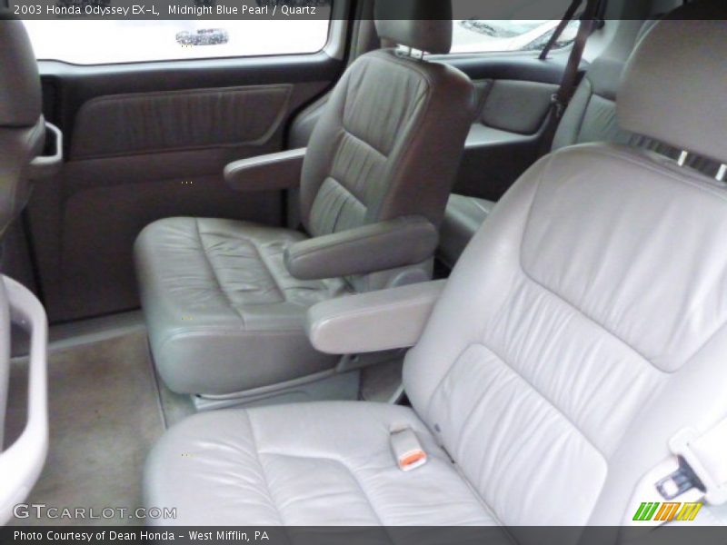 Rear Seat of 2003 Odyssey EX-L