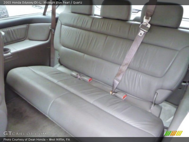 Rear Seat of 2003 Odyssey EX-L