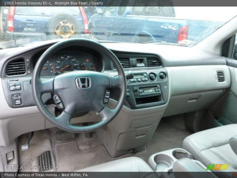 Dashboard of 2003 Odyssey EX-L
