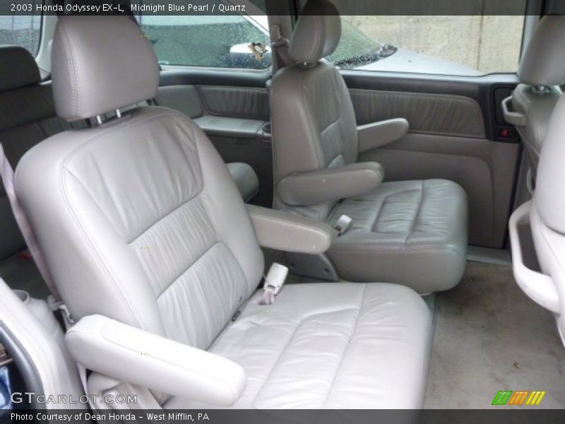 Rear Seat of 2003 Odyssey EX-L