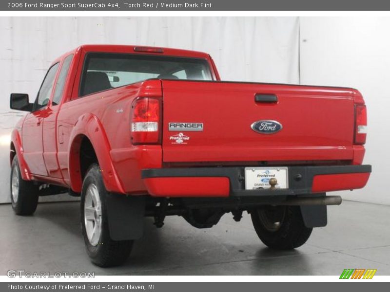 Torch Red / Medium Dark Flint 2006 Ford Ranger Sport SuperCab 4x4