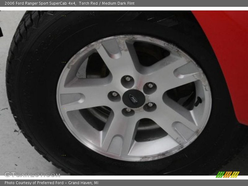 Torch Red / Medium Dark Flint 2006 Ford Ranger Sport SuperCab 4x4