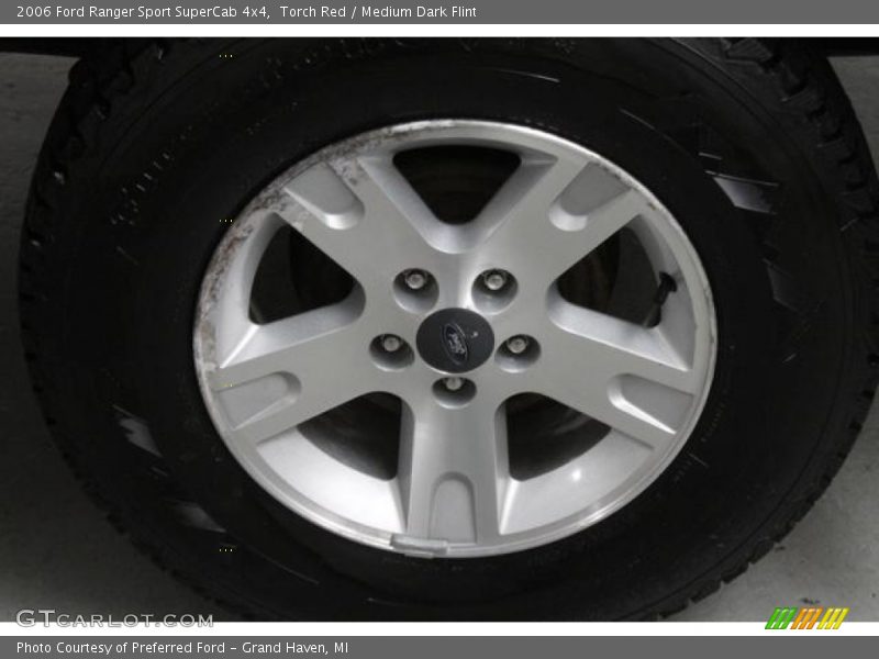 Torch Red / Medium Dark Flint 2006 Ford Ranger Sport SuperCab 4x4