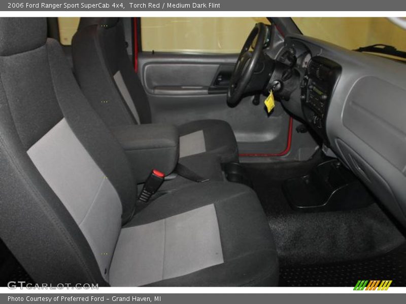 Torch Red / Medium Dark Flint 2006 Ford Ranger Sport SuperCab 4x4