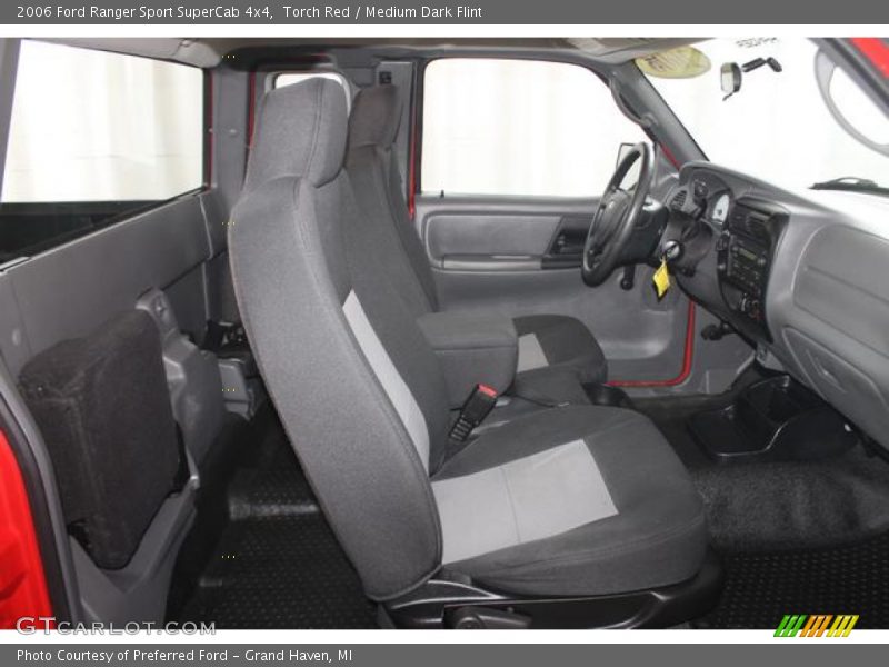 Torch Red / Medium Dark Flint 2006 Ford Ranger Sport SuperCab 4x4