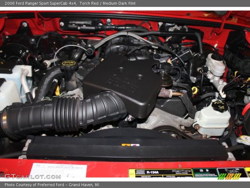 2006 Ranger Sport SuperCab 4x4 Engine - 4.0 Liter SOHC 12 Valve V6