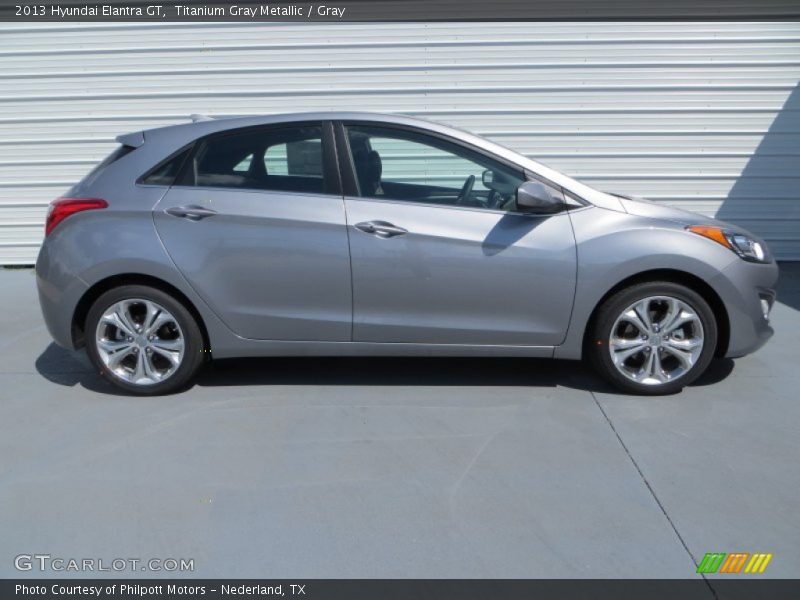 Titanium Gray Metallic / Gray 2013 Hyundai Elantra GT