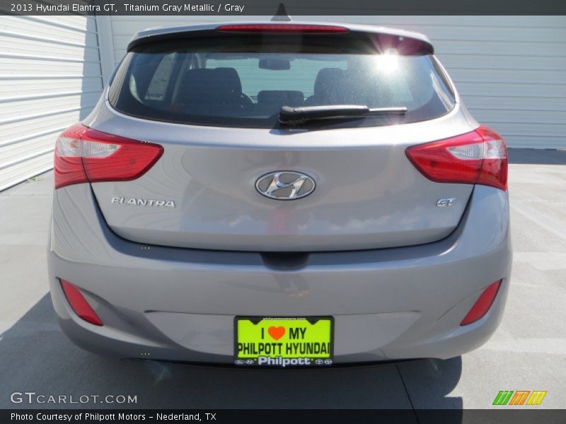 Titanium Gray Metallic / Gray 2013 Hyundai Elantra GT