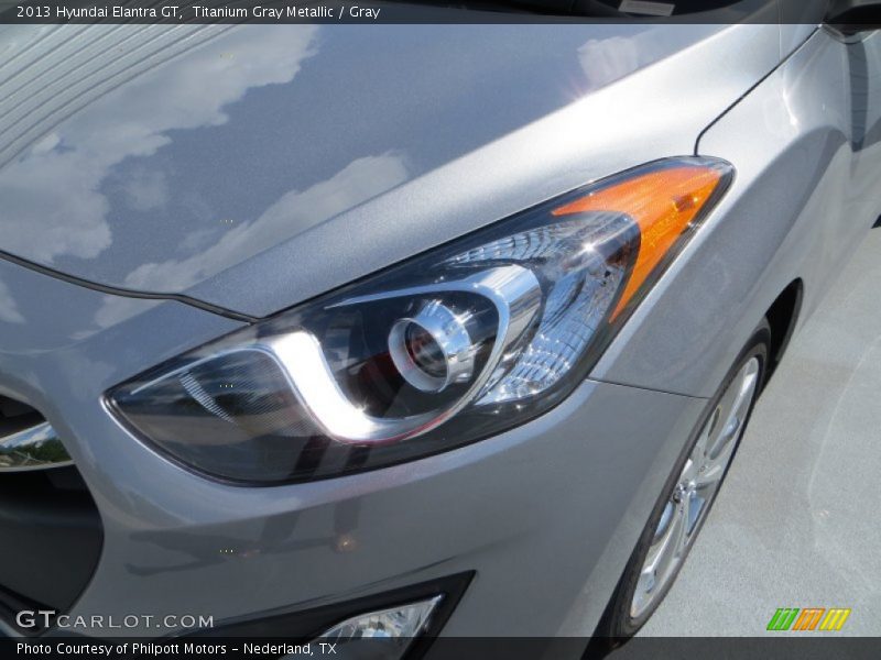 Titanium Gray Metallic / Gray 2013 Hyundai Elantra GT