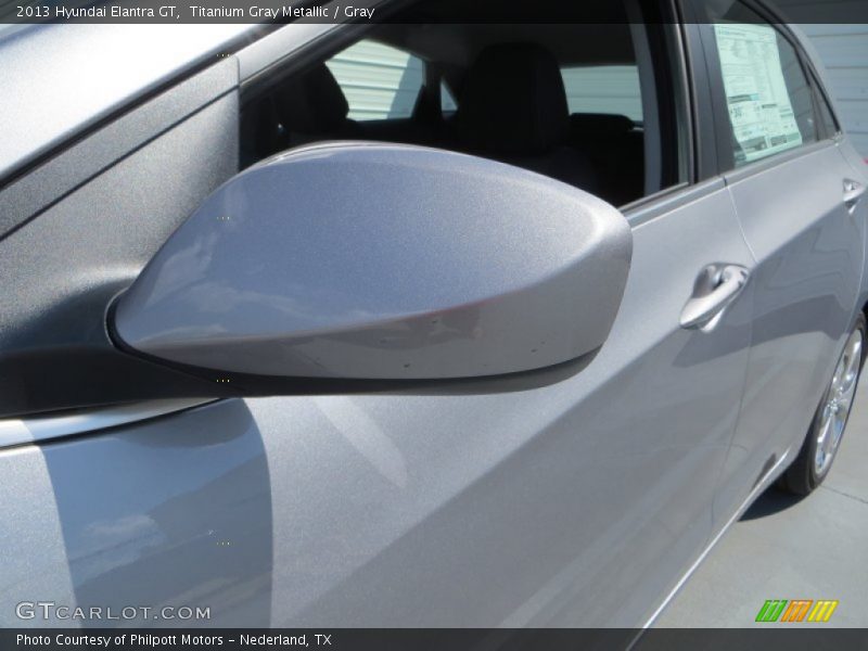 Titanium Gray Metallic / Gray 2013 Hyundai Elantra GT