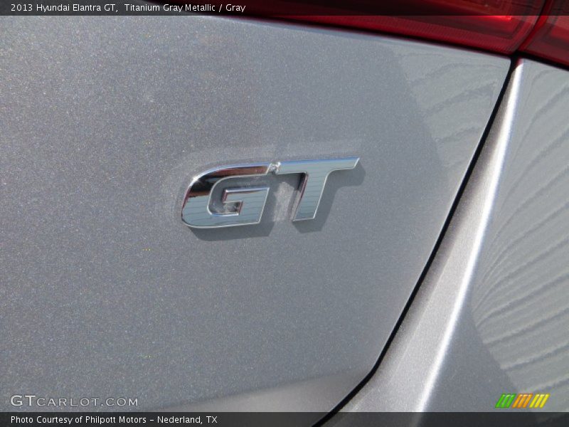 Titanium Gray Metallic / Gray 2013 Hyundai Elantra GT