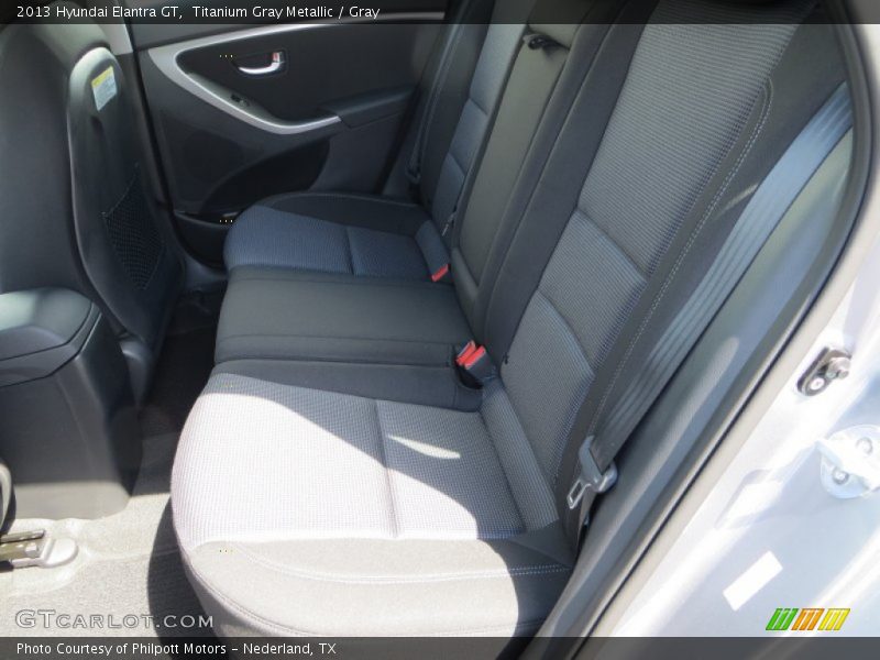 Titanium Gray Metallic / Gray 2013 Hyundai Elantra GT