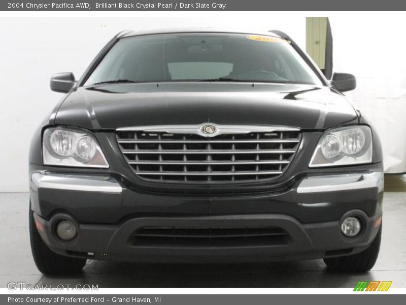 Brilliant Black Crystal Pearl / Dark Slate Gray 2004 Chrysler Pacifica AWD