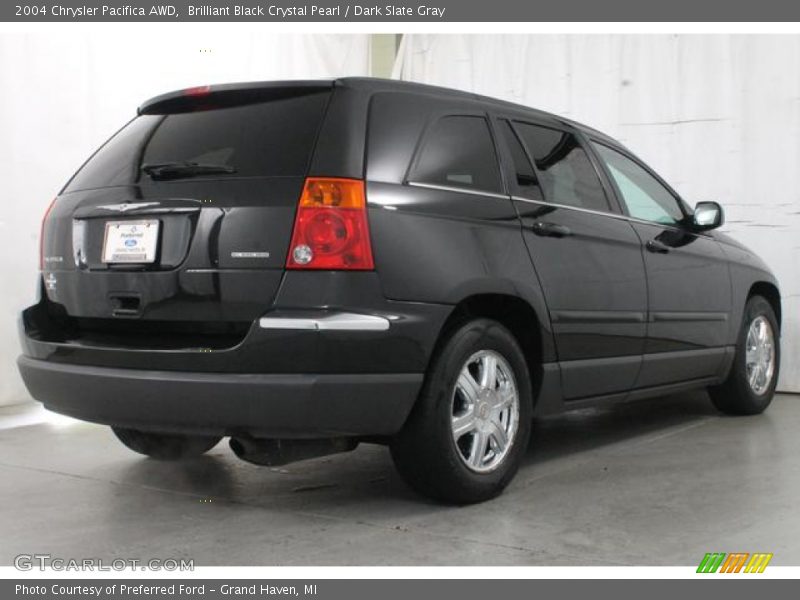 Brilliant Black Crystal Pearl / Dark Slate Gray 2004 Chrysler Pacifica AWD