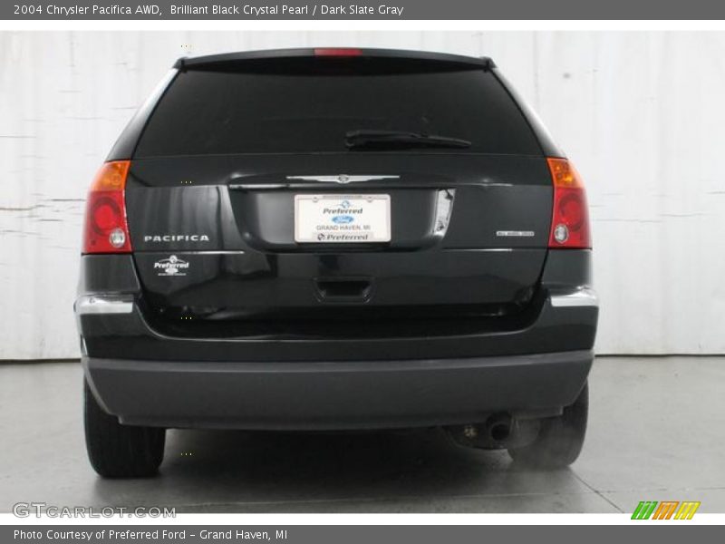 Brilliant Black Crystal Pearl / Dark Slate Gray 2004 Chrysler Pacifica AWD