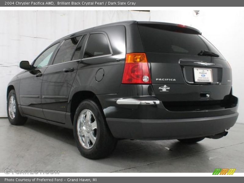 Brilliant Black Crystal Pearl / Dark Slate Gray 2004 Chrysler Pacifica AWD