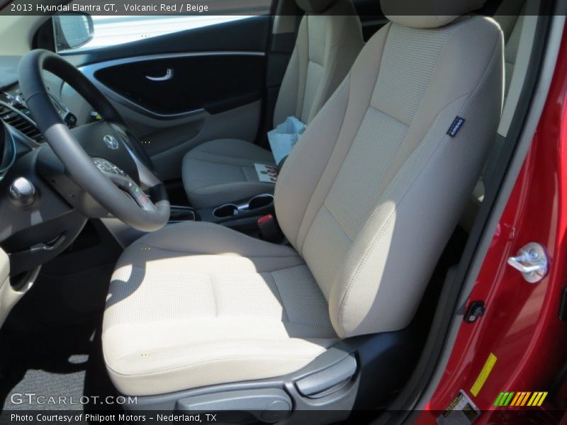  2013 Elantra GT Beige Interior