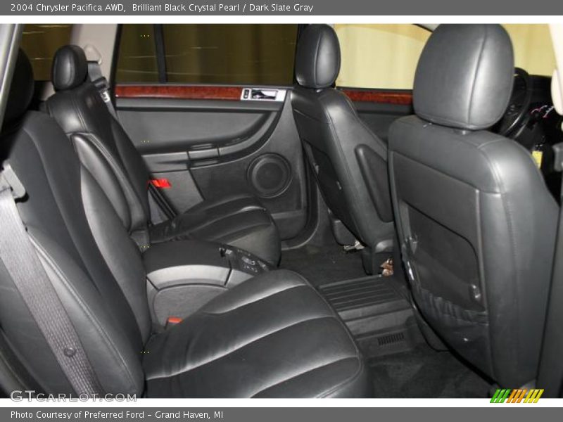 Brilliant Black Crystal Pearl / Dark Slate Gray 2004 Chrysler Pacifica AWD