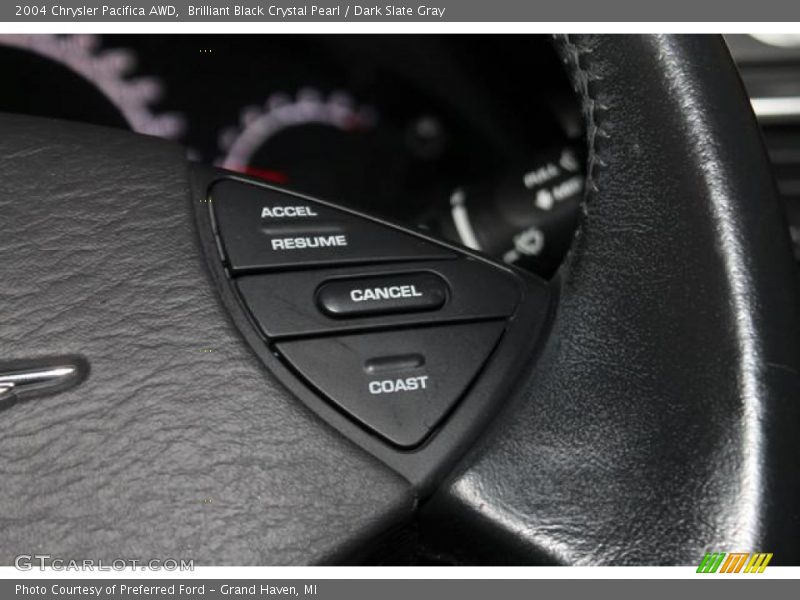 Brilliant Black Crystal Pearl / Dark Slate Gray 2004 Chrysler Pacifica AWD