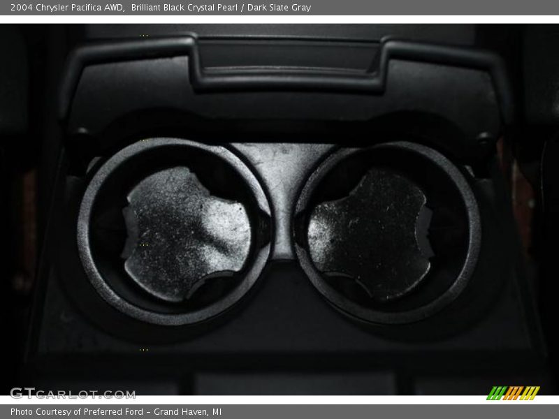 Brilliant Black Crystal Pearl / Dark Slate Gray 2004 Chrysler Pacifica AWD