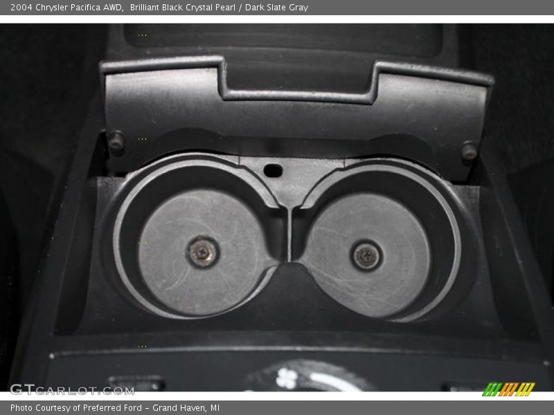 Brilliant Black Crystal Pearl / Dark Slate Gray 2004 Chrysler Pacifica AWD