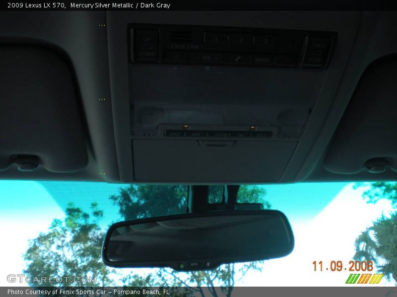 Mercury Silver Metallic / Dark Gray 2009 Lexus LX 570