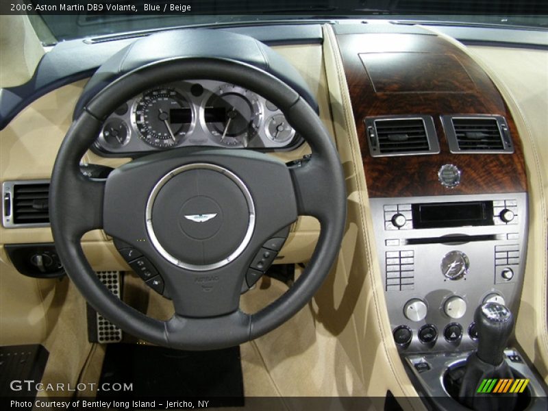 Blue / Beige 2006 Aston Martin DB9 Volante